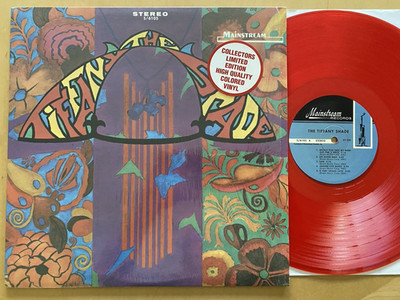 THE TIFFANY SHADE OOP 2007 EXACT RE 1967 GARAGE POP PSYCH RED VINYL SHRINK MINTY
