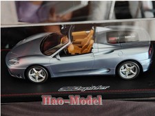 BBR 1:18 Ferrari 360 MODENA SPIDER Resin Diecast Model Car Hobby Ornaments Blue