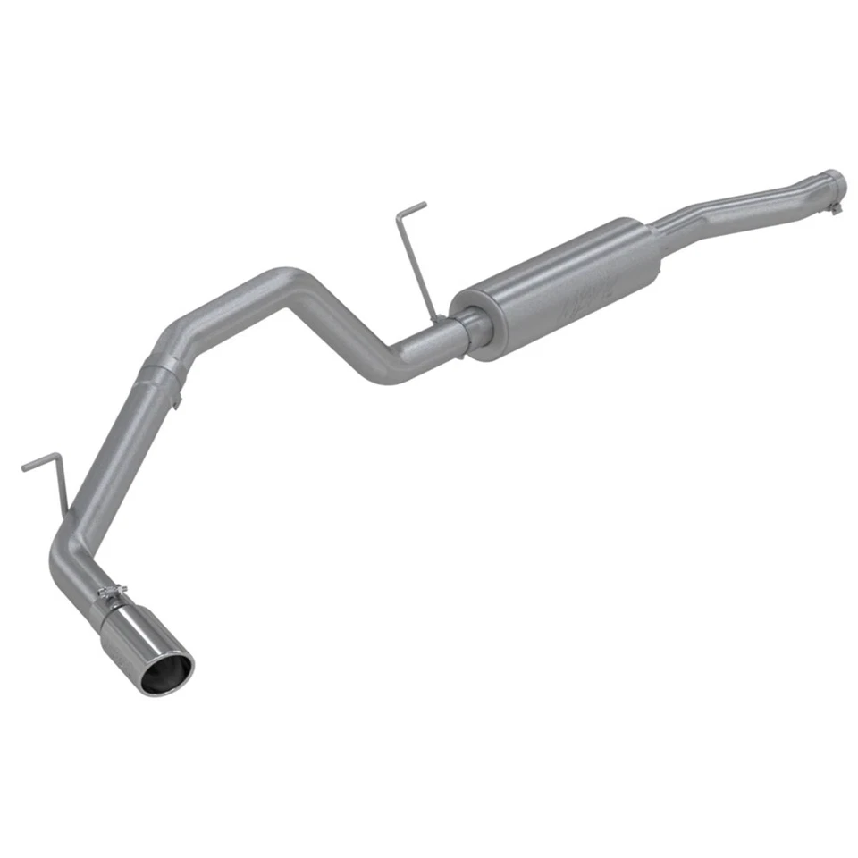 Escape trasero MBRP S5400AL Armor Lite acero gato para Nissan Titan 2004-2006 5,6 V8 Foto 2 de 4