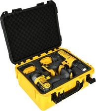 Impact Drill Driver Case for Dewalt: Waterproof Tool Box for Dewalt 20V MAX XR B