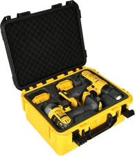 Impact Drill Driver Case for Dewalt: Waterproof Tool Box for Dewalt 20V MAX XR B