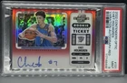 2022-23 Panini Optic - Rookie Ticket Chet Holmgren #131 Red Var /99 Auto POP 13
