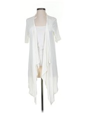 Karen Kane Women White Cardigan S