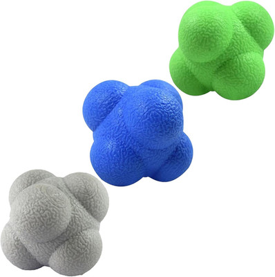 Reaction Ball,Reflex Ball for Hand Eye Coordination Training,2.83 Inch,Pack of 3