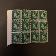 GB KEVIII Block 1936 MOROCCO🇲🇦AGENCIES 5 CENTIMES O/P; Good👍 Nice😊 MNH