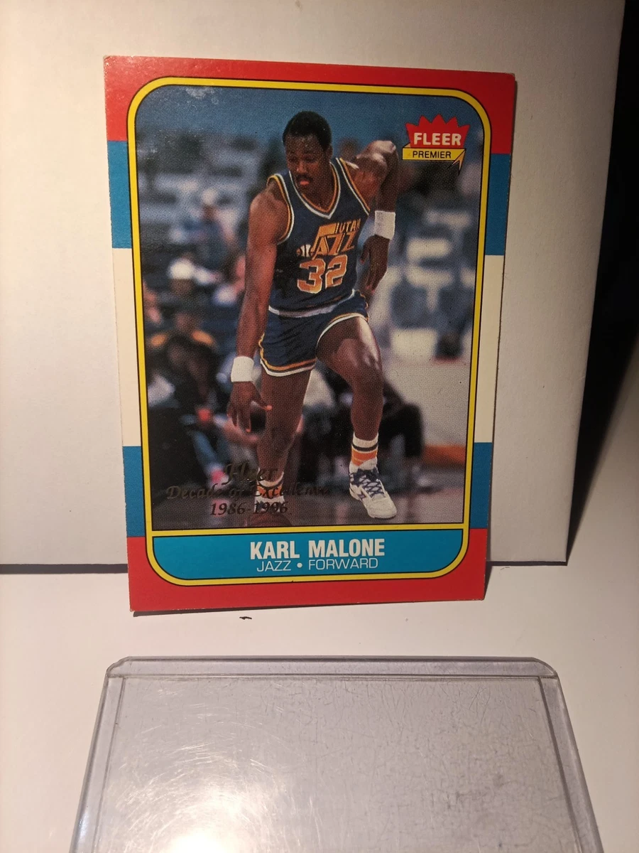 Fleer Karl Malone Basketball Rookie Sports Trading Cards