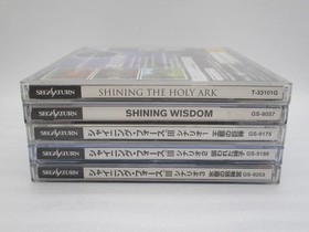 SEGA SATURN Shining Force III Scenario 1 2 3 WISDOM THE HOLY ARK 5Games Japan SS