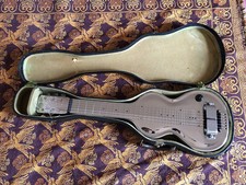 Rickenbacker Silver Hawaiian-Lap Steel Guitar-1937-Chrome-Rickenbacher