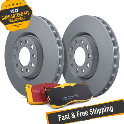 EBC S13KF1551 Stage 13 Light Street Plain Front Brake Kit for 2014-2017 Mazda 6
