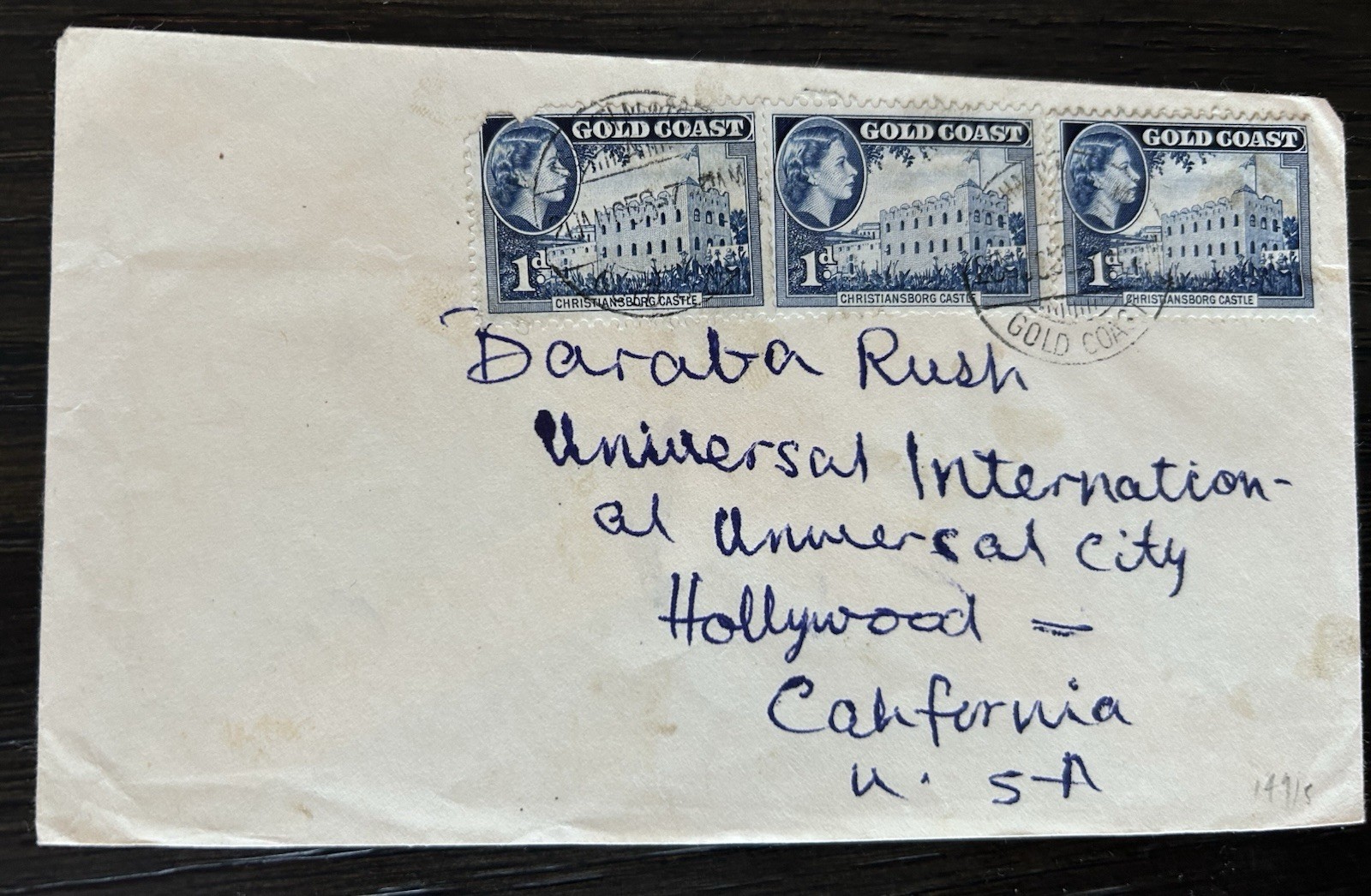 Gold Coast / 1956 Cover To U.S.