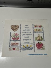 Handmade Fabric Paint Blessings Gifts Of Grace Art Piece