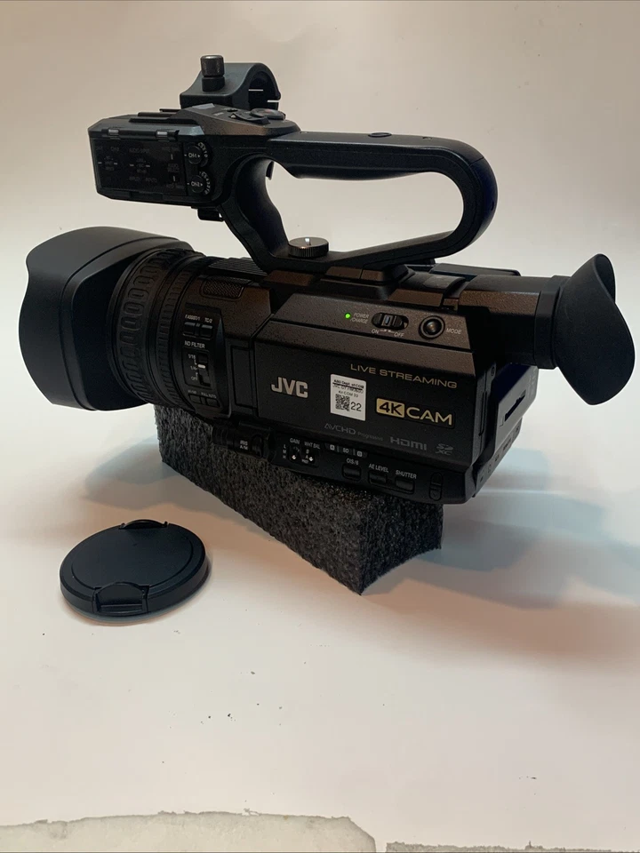 JVC 4K Memory Card Camera Recorder 4K Video Camcorder GY-HM250U - Image 4 of 4