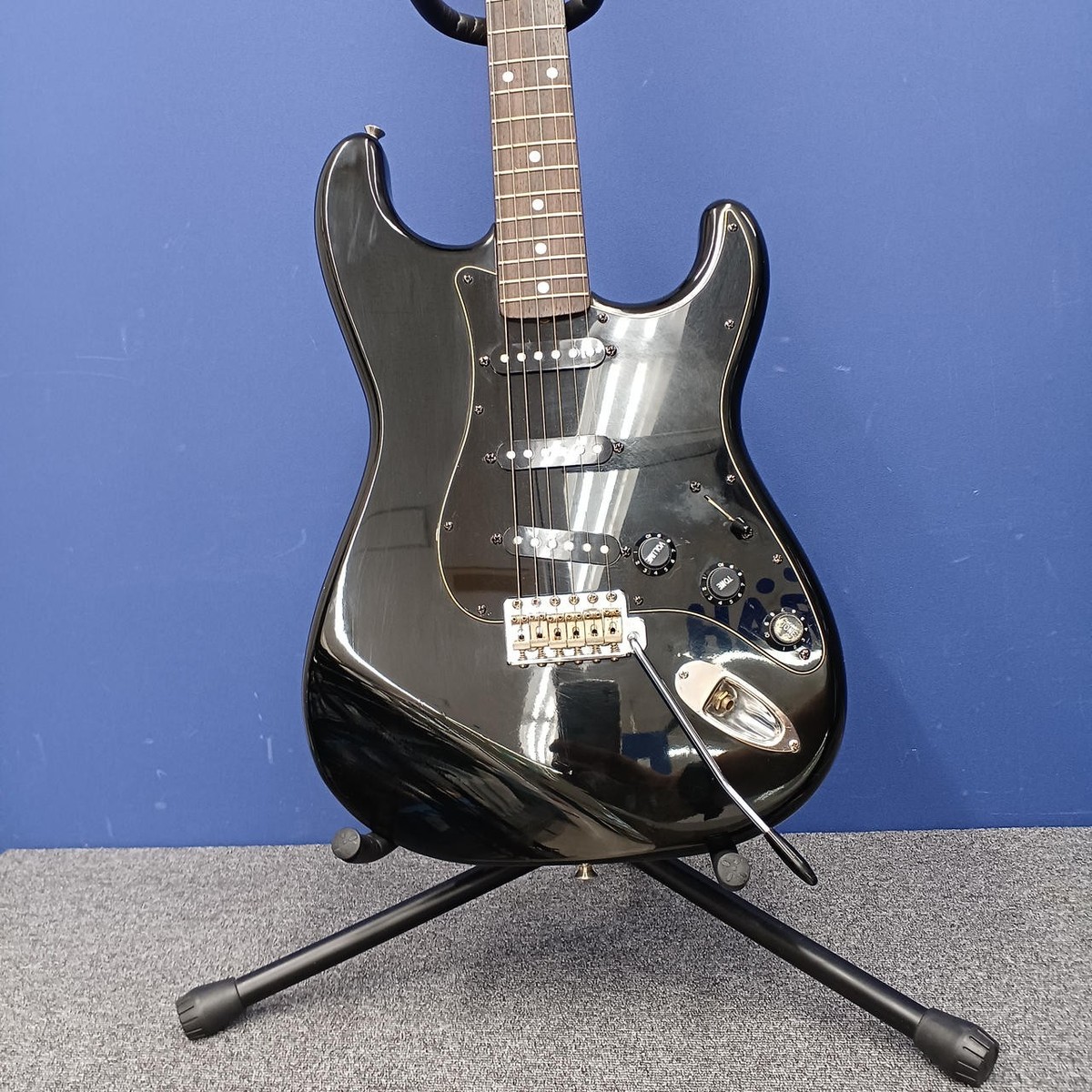 Squier] SST-33 Stratocaster Black Made in Japan 1993-1994 Solid