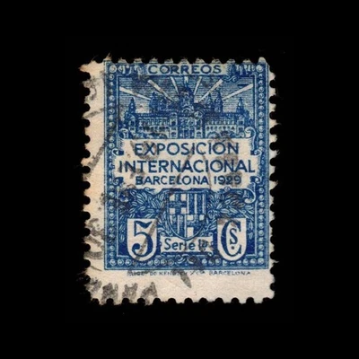 Spain, Scott NA, Barcelona, 1929, used, 117535 - Image 1 of 2