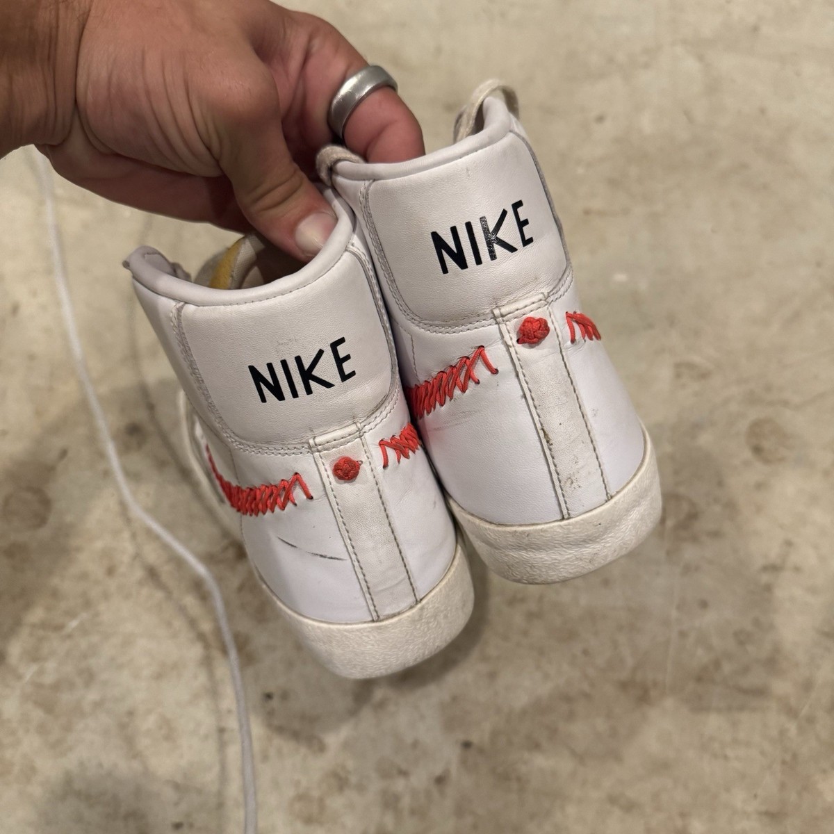 Nike Swoos High スタジャン M Nike Blazer Mid 77 Vintage Double Zig Zag Mens 7.5 US Shoes