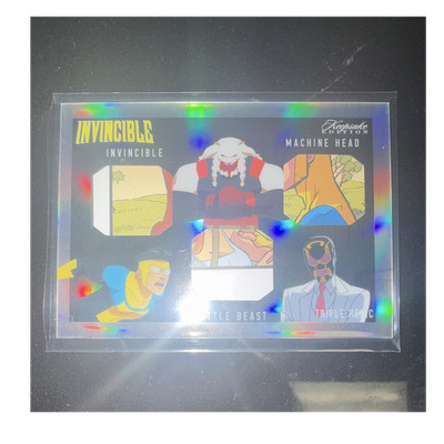  Invincible Keepsake Edition Rainbow Foil relic Machine Head Battle Beast
