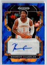 2022 Panini Prizm Draft Picks #DP-KEN Kennedy Chandler Draft Picks Blue Ice A24
