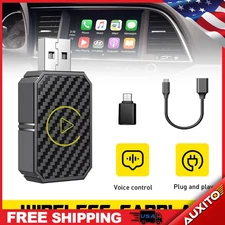 Android Auto Wireless IOS Adapter & Carplay Adapter USB Wireless 2-in-1 Type-C