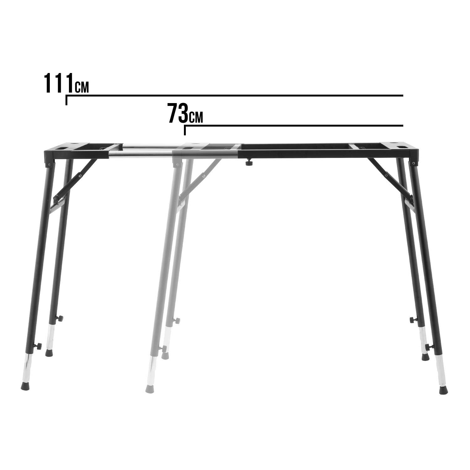 Mad About Supporto Tastiera Piattaforma Regolabile Flat-top per Pianoforti Digitali, foto 3