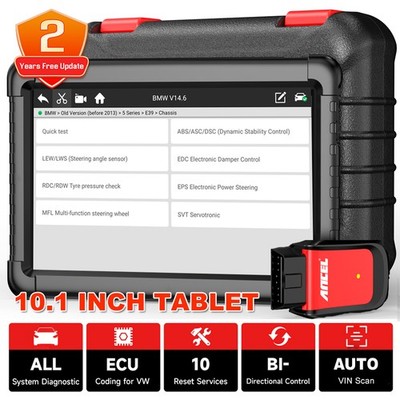 ANCEL X6 Profi KFZ Diagnosegerät Bidirektionale Auto OBD2 Scanner ALLE SYSTEM