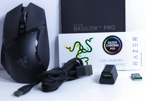FACTORY REFURBISHED - RAZER BASILISK V3 PRO WIRELESS GAMING MOUSE BLACK