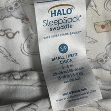 HALO SleepSack Swaddle Baby Small Harry Potter HP Owl Mail Design