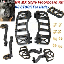 Floorboards Foot Peg Shifter Lever Pegs For Harley Touring Road Street Glide MX