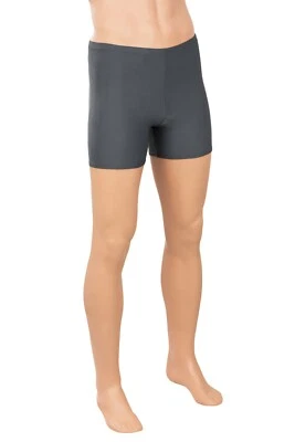 Herren Hotpant matt Anthrazit stretch hauteng sehr kurze elastische Sporthose - Bild 1 von 3