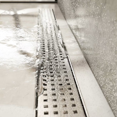 ACO ShowerDrain M Duschrinne 1000 mm Edelstahl kompl. mit Zubehör NEU