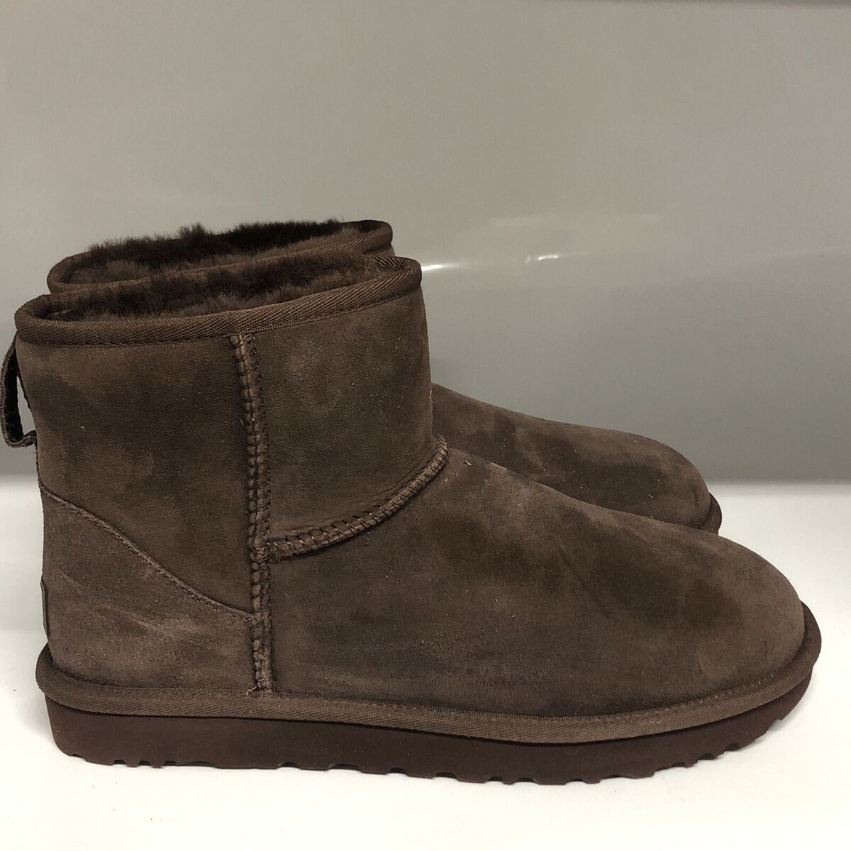 UGG Classic Mini II Ankle Boot Burnt Cedar Women's Size 10
