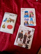 3 SEWING PATTERN~1960s~dog and kids patterns MCCALLS SIMLICITY