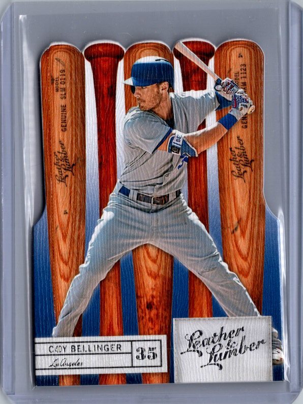 2019 Panini Leather & Lumber #86 Cody Bellinger