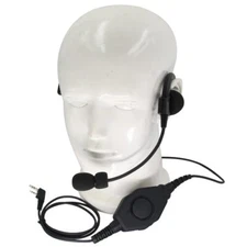 Tactical Headphone Microphone for kenwood Baofeng UV-5R UV-82 GT-3 888S UV-K5