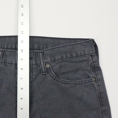 LEVI STRAUSS 514 Reg Fit Straight Leg Jeans Grey Denim Mens 30x30 - Picture 7 of 9