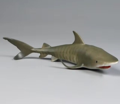 Tiger Shark Ocean Animal Toy PVC Action Figure Doll Kids Toys Party Gifts