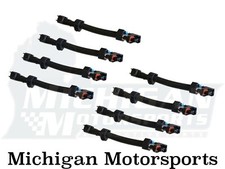 EV6 to Delphi Multec Fuel Injector Adapter Connector Plug & Play Adapter Qty 8 