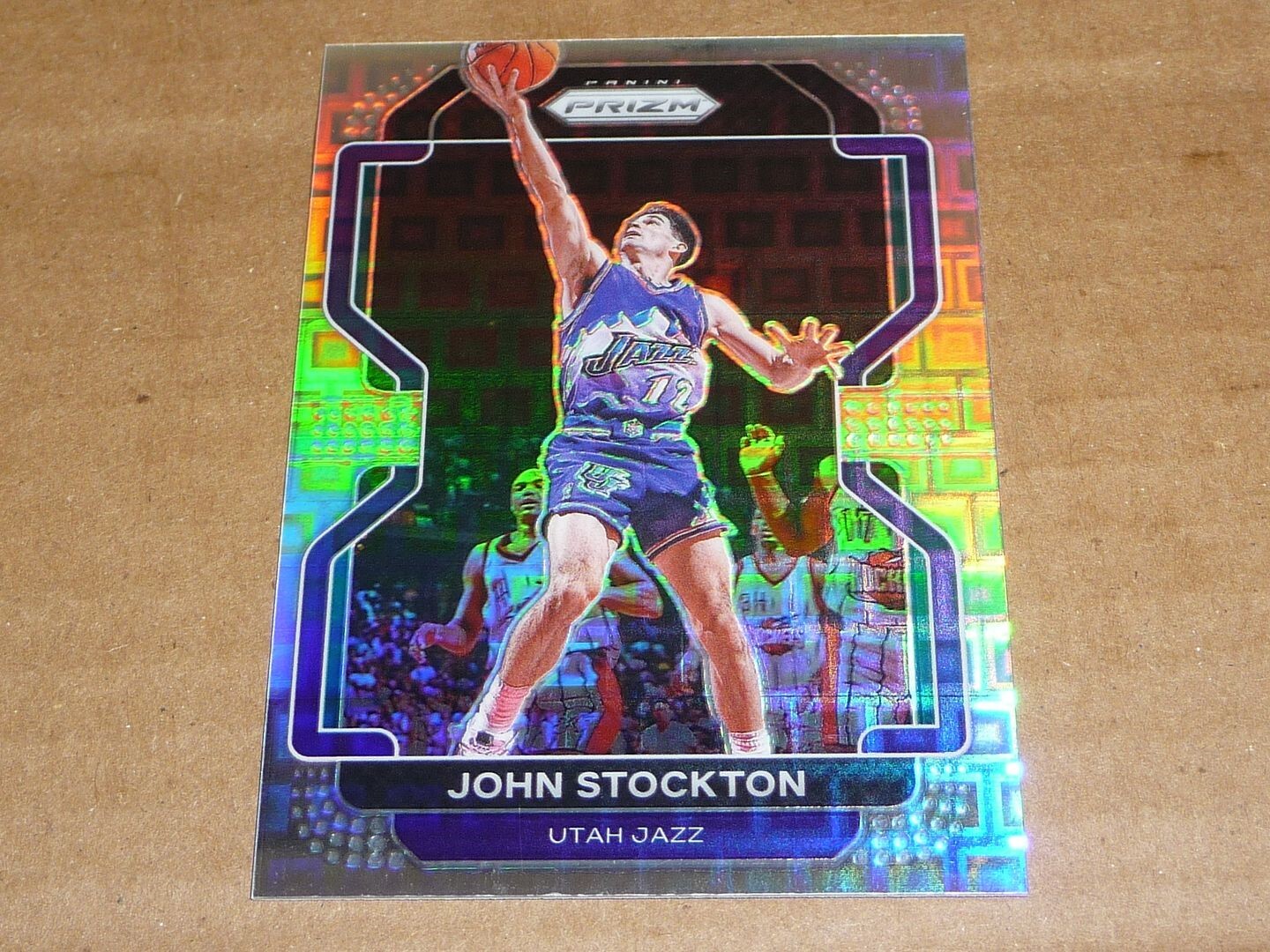 (H) 2021/22 Panini Prizm PREMIUM BOX SET PANDORA /150 JOHN STOCKTON JAZZ #267