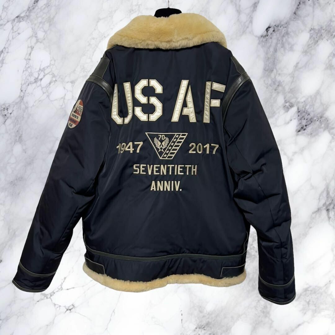 AVIREX B3 BOMBER JACKET REAL SHEARLING AVIREX B3 BOMBER JACKET REAL SHEARLING