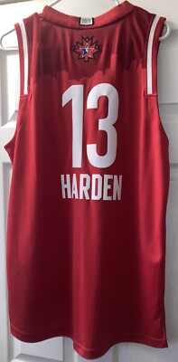James Harden 2016 NBA ALL STAR GAME Jersey Men L Adidas Rare