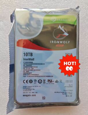 Seagate IronWolf NAS 10TB ST10000VN0008 256MB 3.5