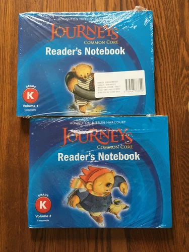 Journeys Readers Notebook Kindergarten Volume 1-2 Grade K Student Edition Set