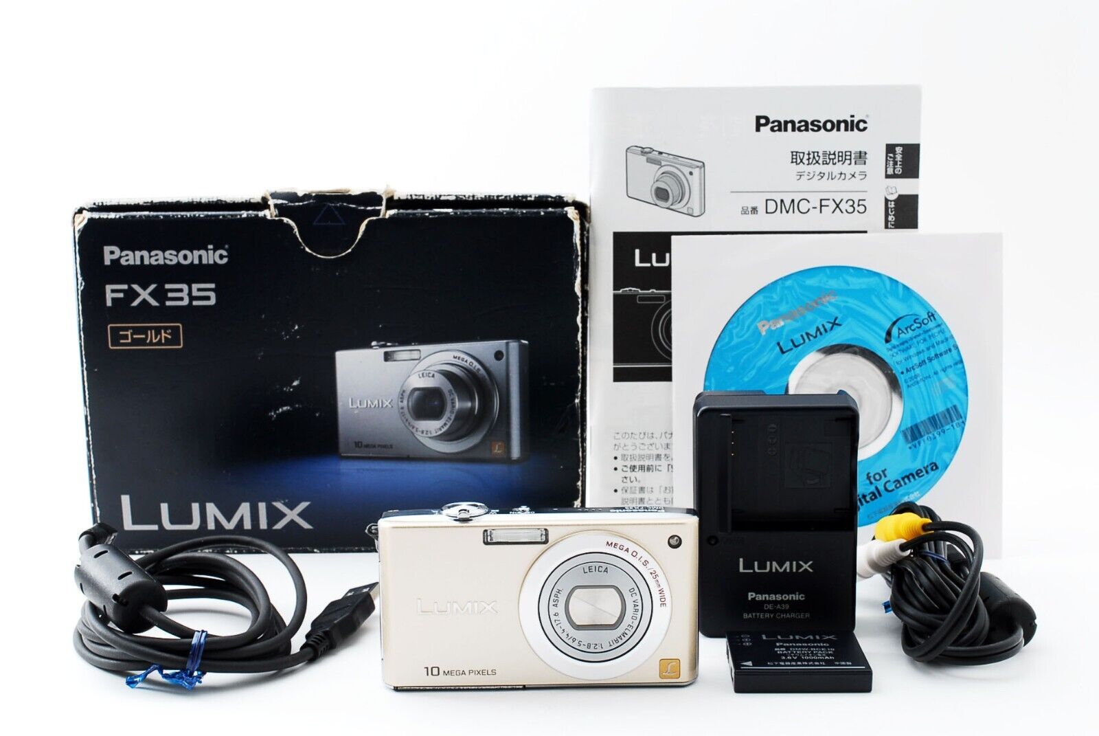 weerstand Gespecificeerd operatie Panasonic LUMIX DMC-FX35 10.0MP Digital Camera From Japan [Exc++] #1139014A  | eBay