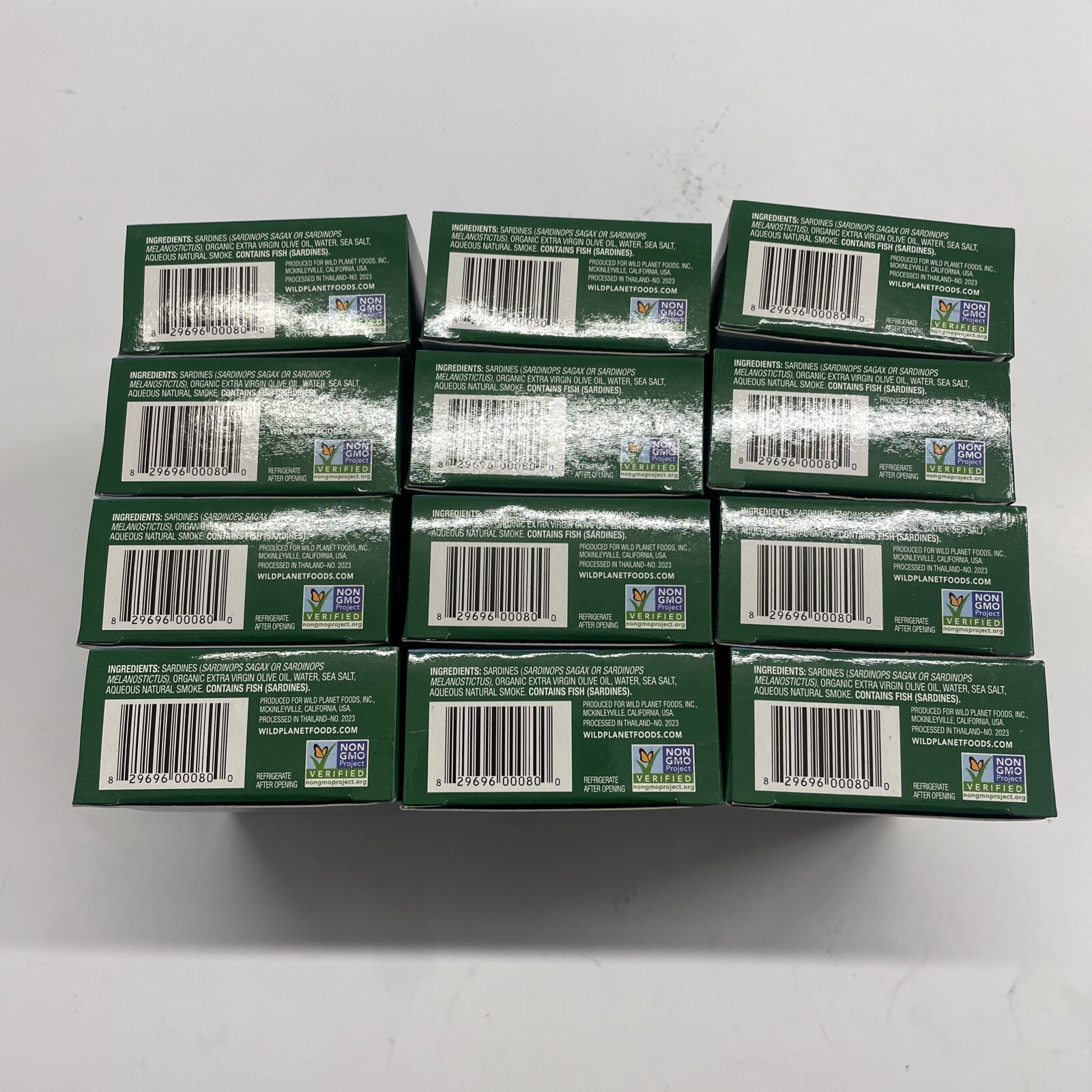 Wild Sardines In Extra Virgin Olive Oil Lightly Smoked, 4.4 oz