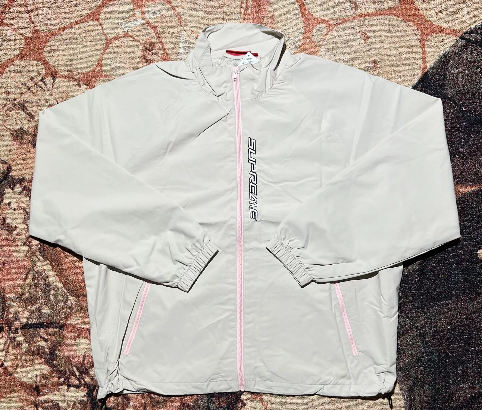 Veste de survêtement zippée Supreme Contrast marron taille L neuve