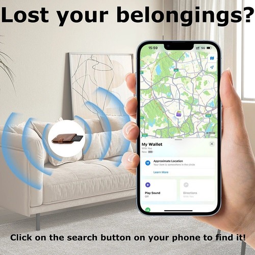 New Bluetooth Tracker For Apple Find My (iOS Only) Smart Key Finder Item Locator - 第 1/6 張圖片