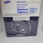 Samsung Digimax 350S Manual only Español Spanish