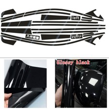 Matteglossy Black Chrome Delete Window Trims For Honda Accord 2008-2013