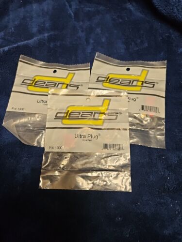 DEANS- Ultra Plug ONE Pair (P.N. 1300) w Shrink Tubes - Picture 3 of 3