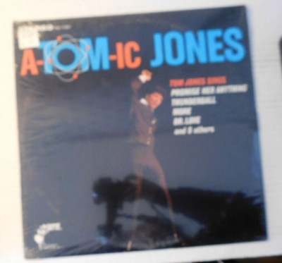 SEALED 1966 LP Tom Jones  ''A-Tom-ic Jones'' Parrot PAS 71007