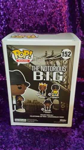 Funko Pop Rocks The Notorious B.I.G. with Fedora #152 - Picture 2 of 3